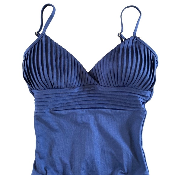 NWT Azura Australia pleated One Piece Swimsuit - Picture 7 of 8